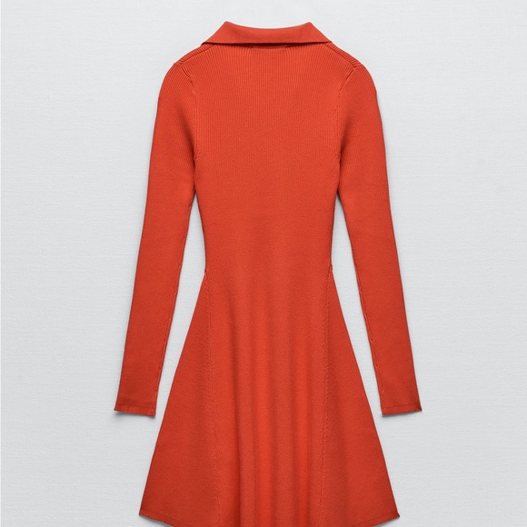 Zara SKATER KNIT DRESS - Picture 6 of 9